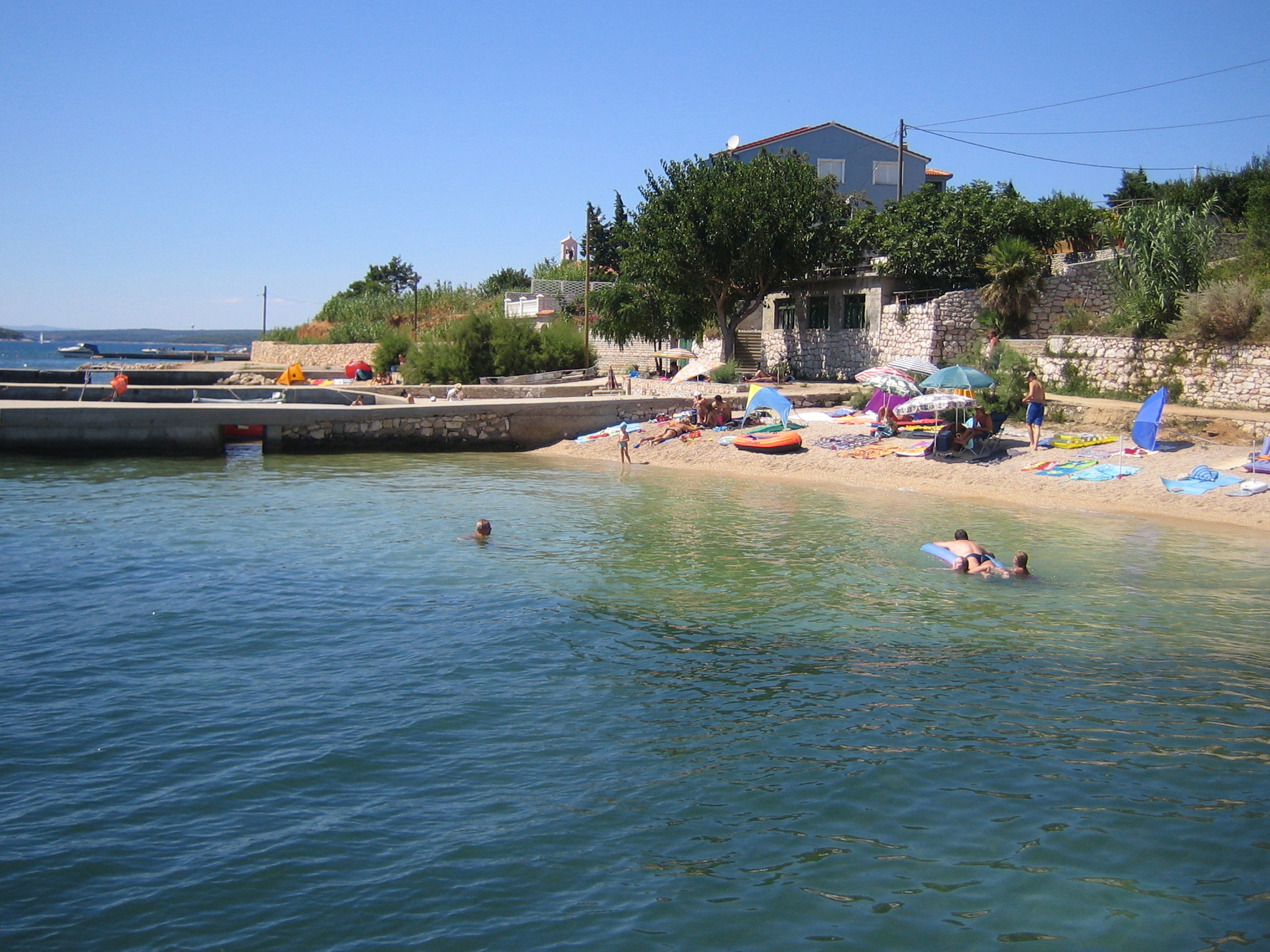Kiesstrand Barbat